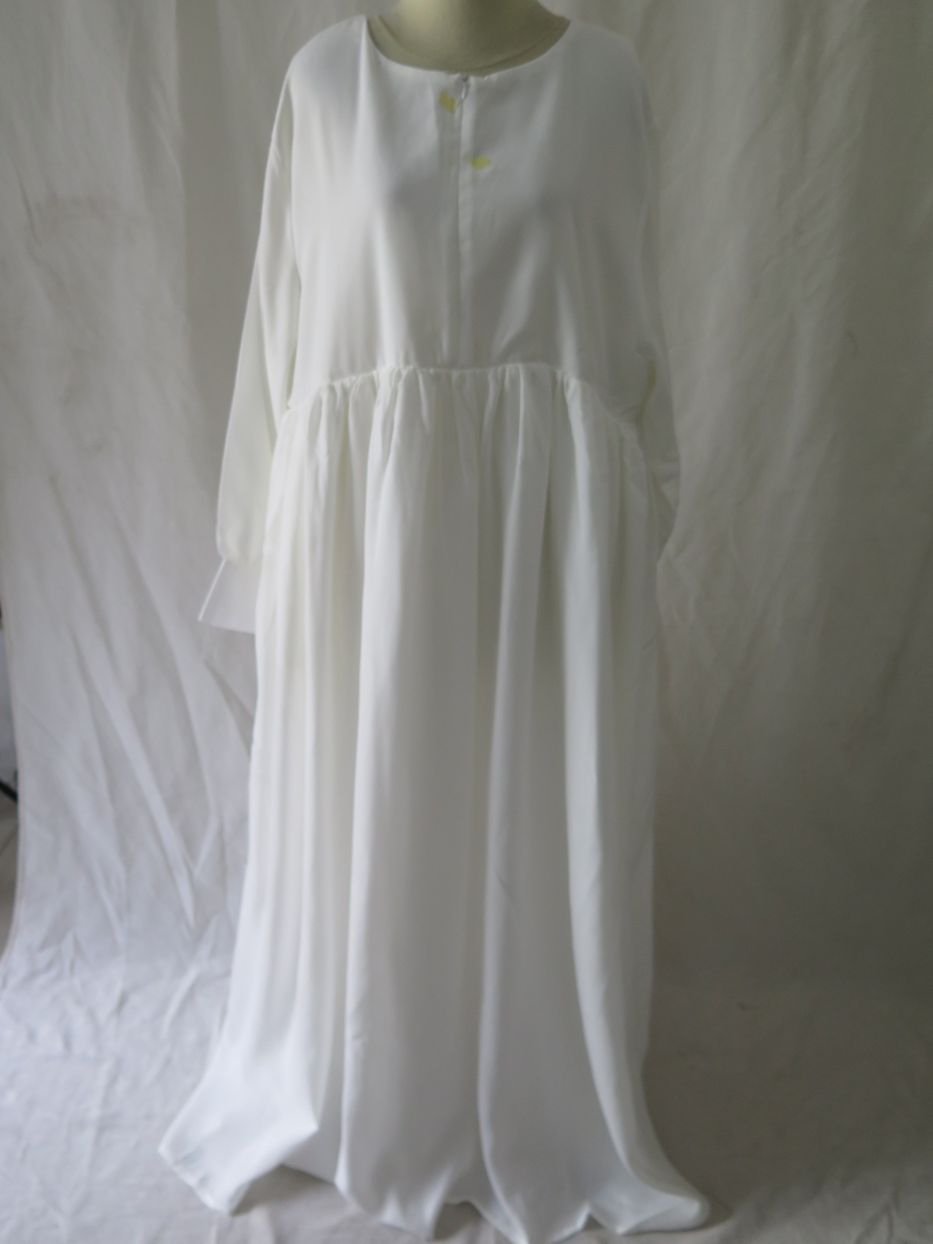 [DEFECT] Basic Dress Offwhite XS,XXL