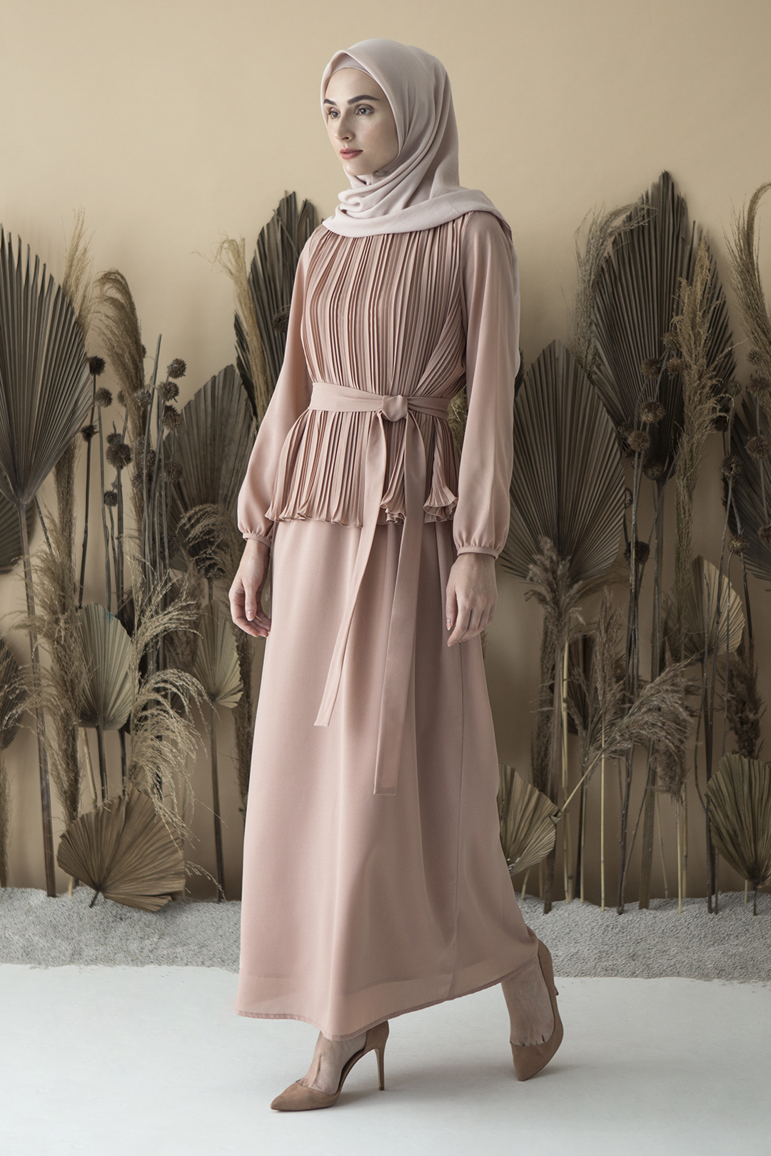 Light Mauve Mayang Dress