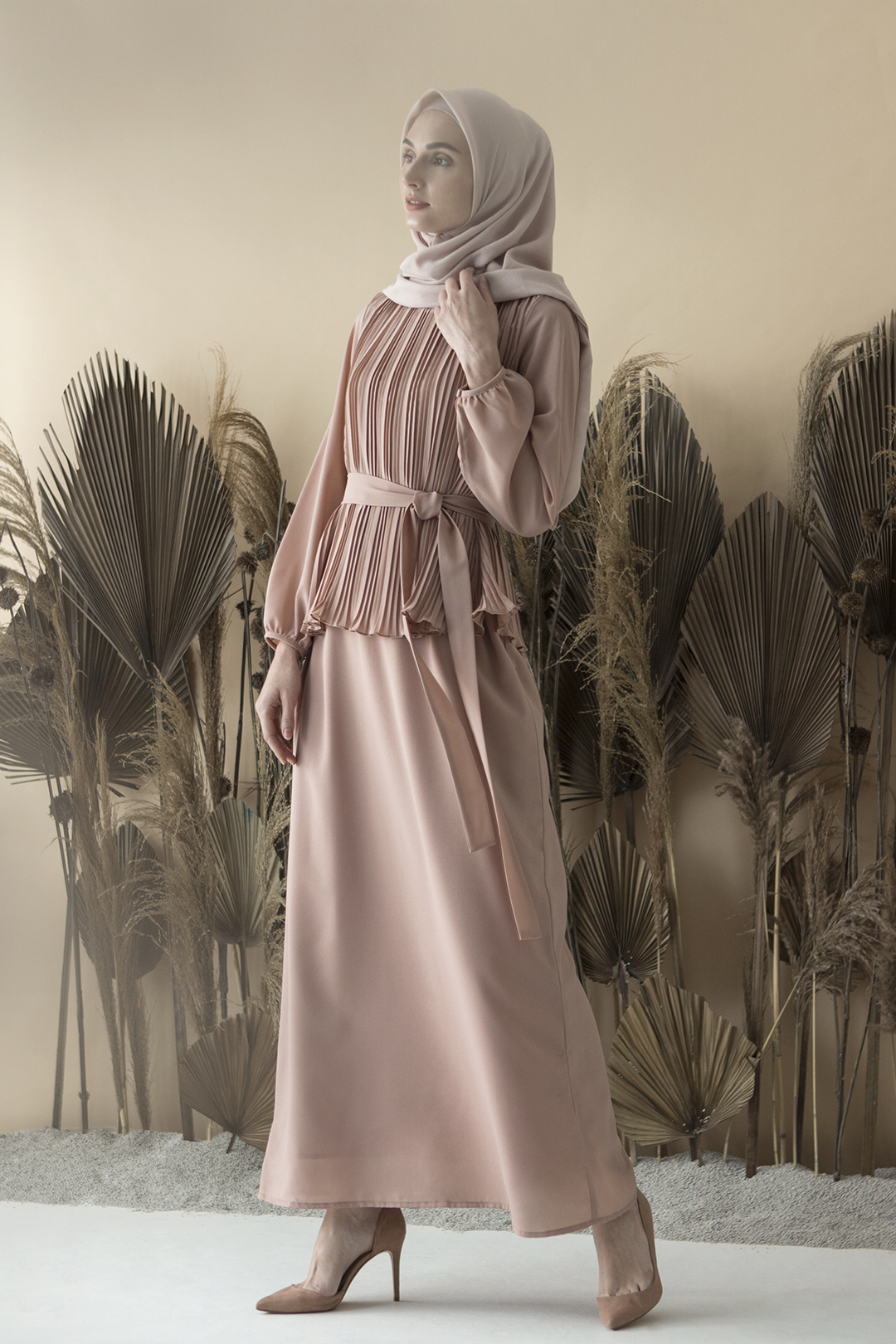 Light Mauve Mayang Dress