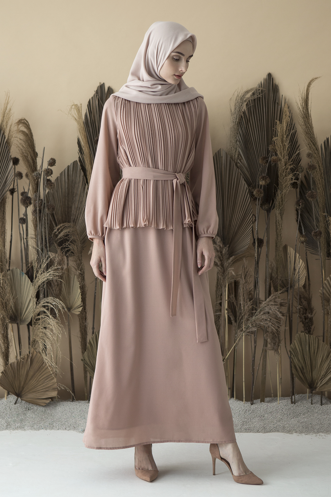 Light Mauve Mayang Dress