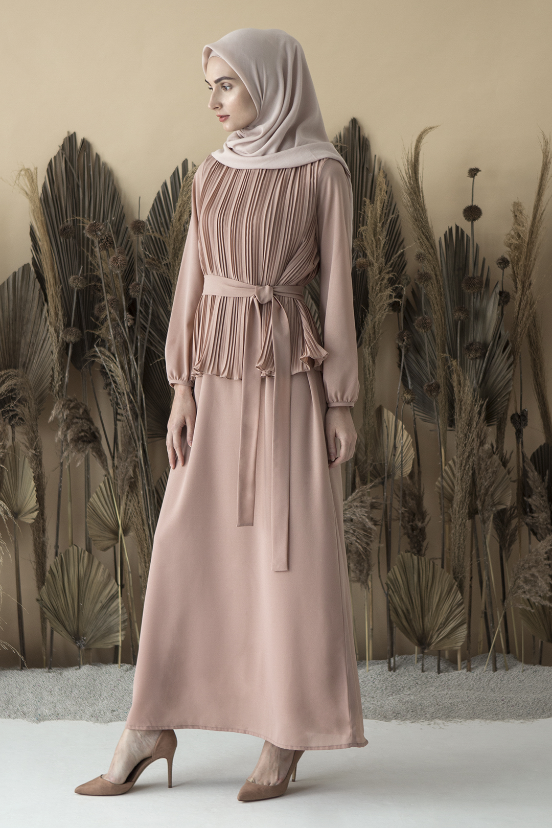 Light Mauve Mayang Dress