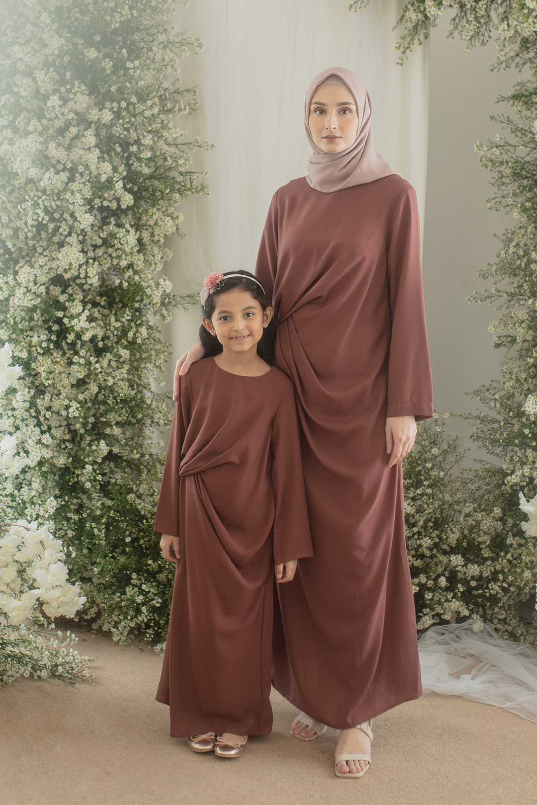 Burgundy Sasmaya Kids