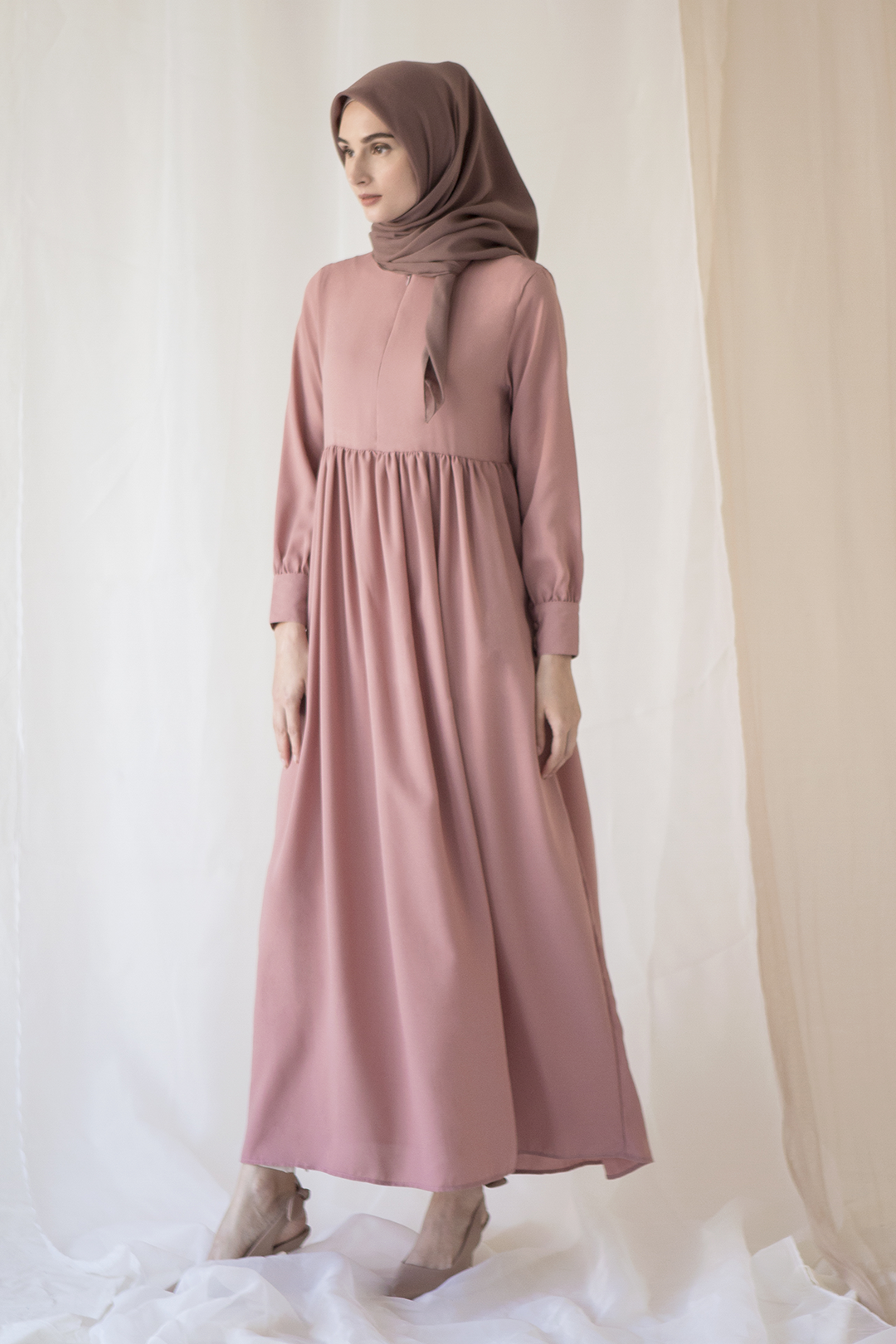 Basic Dress Mauve