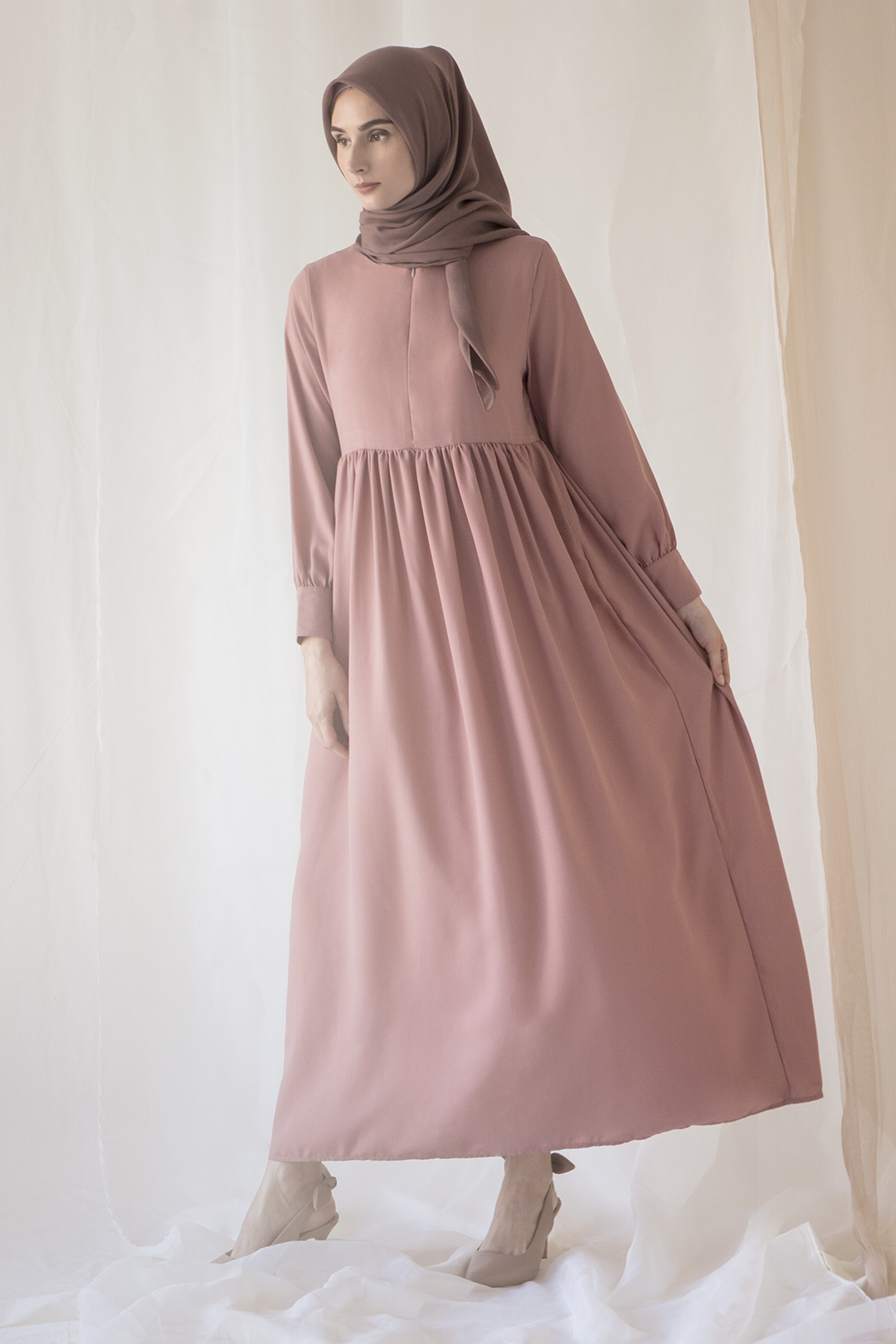 Basic Dress Mauve