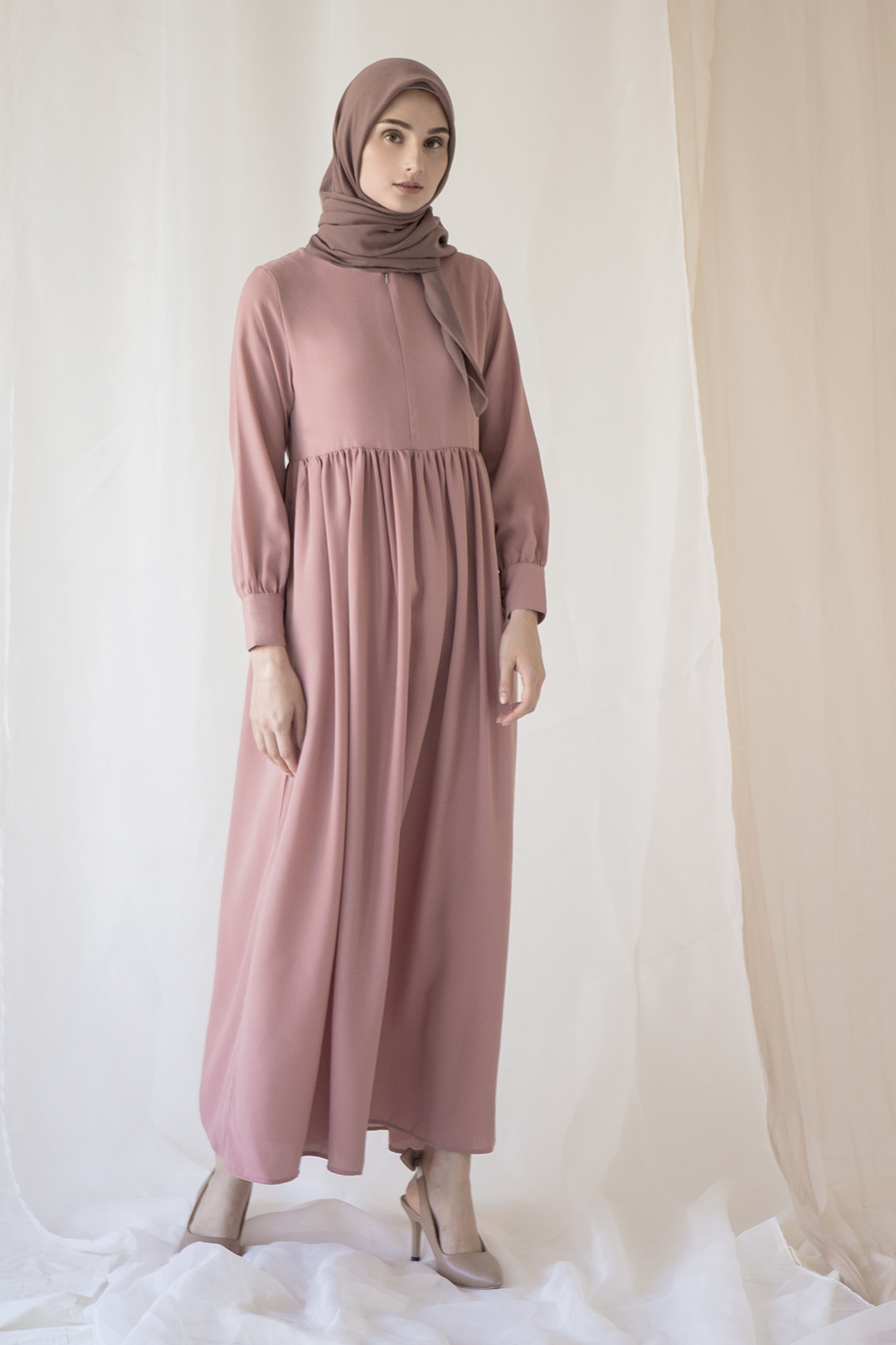 Basic Dress Mauve